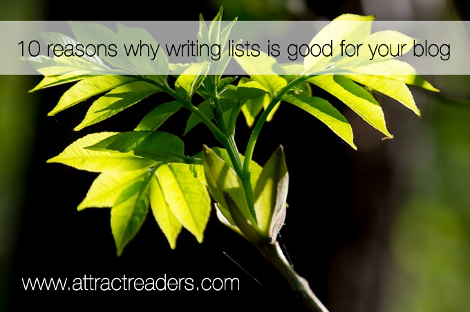 writing list posts 